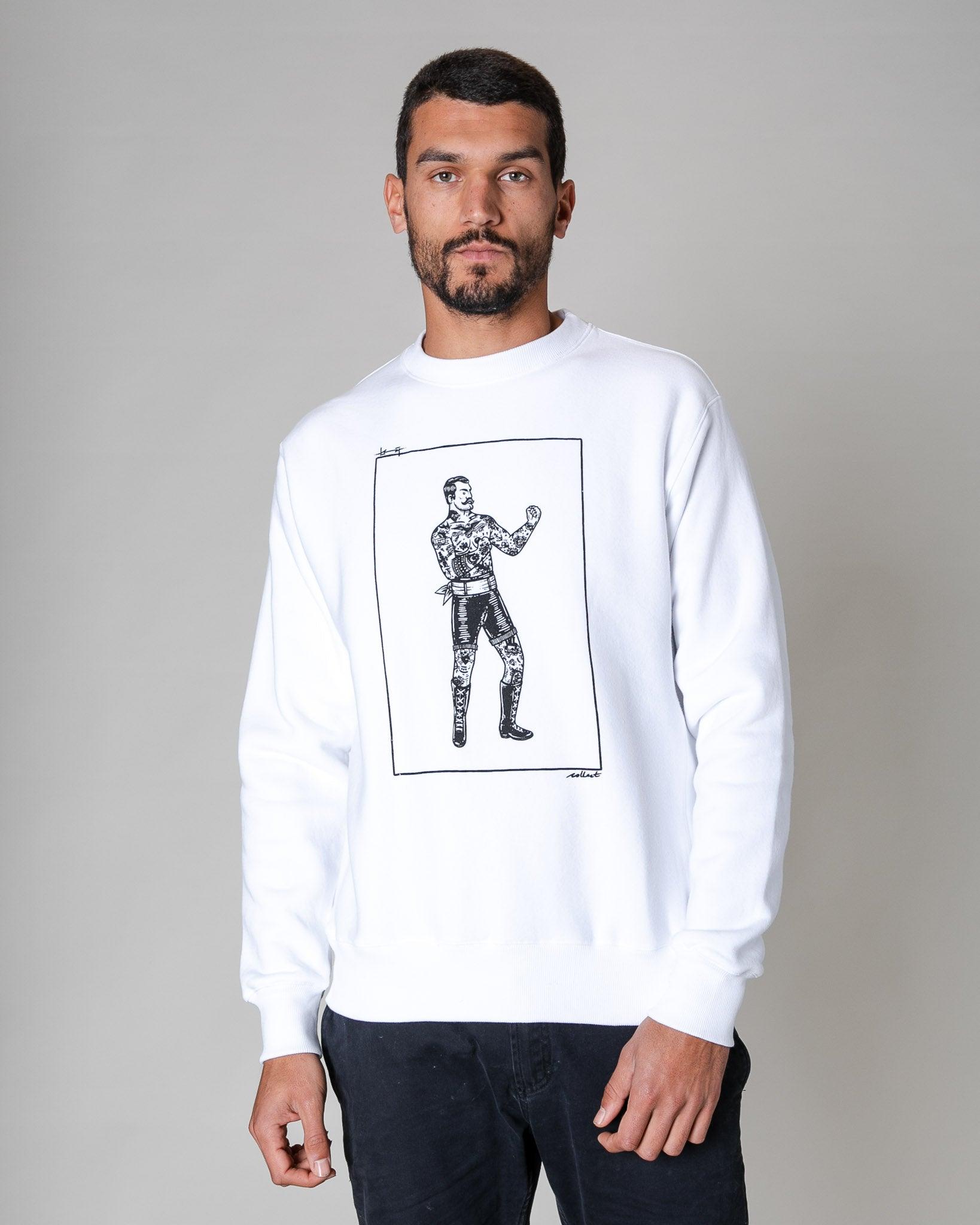 Boxer Sweater White