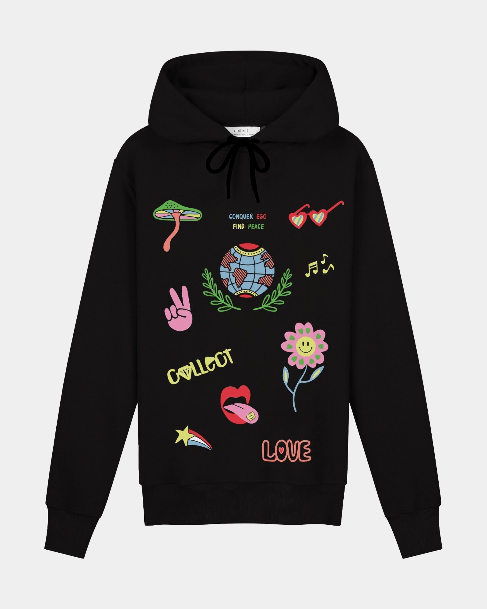 Make Art Hoodie Black