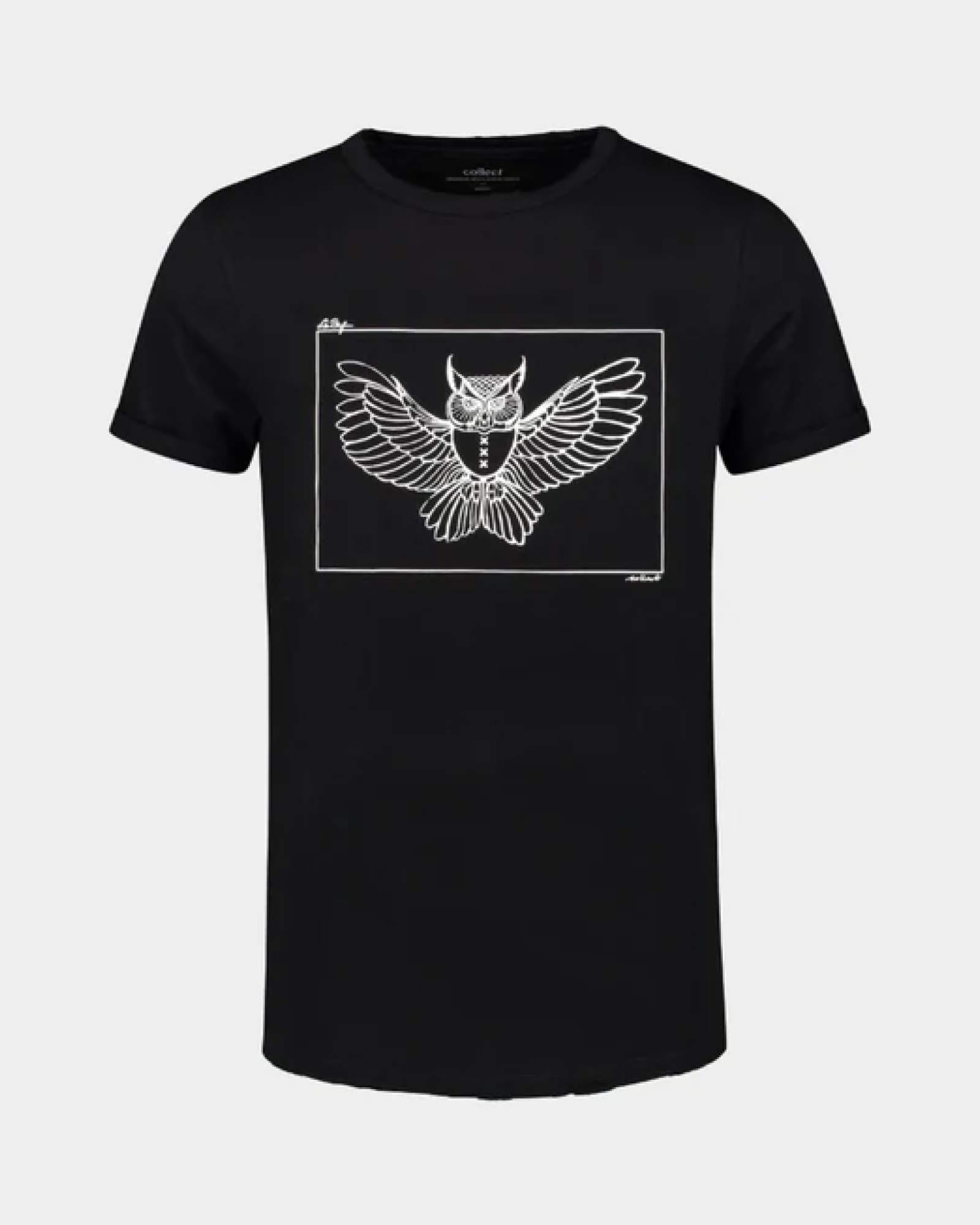 Owl Tee Black